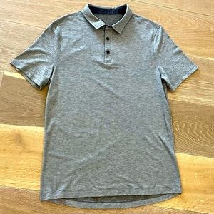 lululemon athletica Gray Polo Shirt